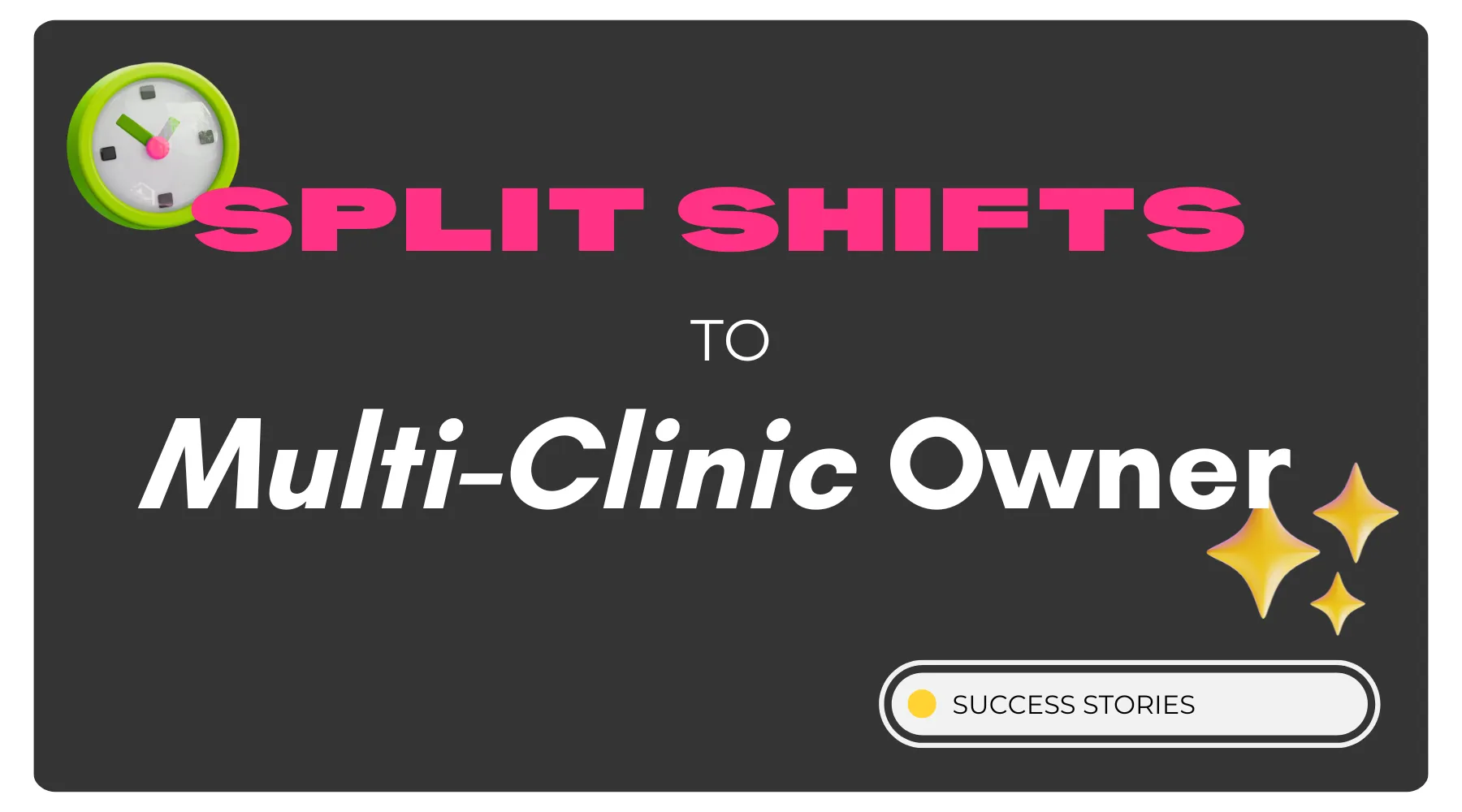 From Associate to Three Clinics: How Dr. Aisling Lanigan Built a Multi-Location Practice with Intention
