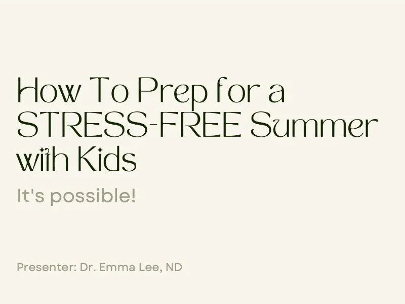 How to Prep for a Stress Free Summer | Clementine