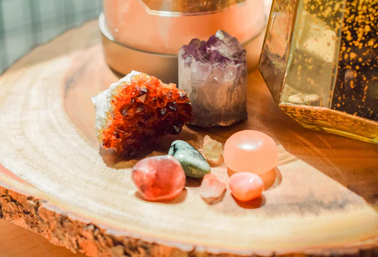 Energy healing with crystals and chakra balancing