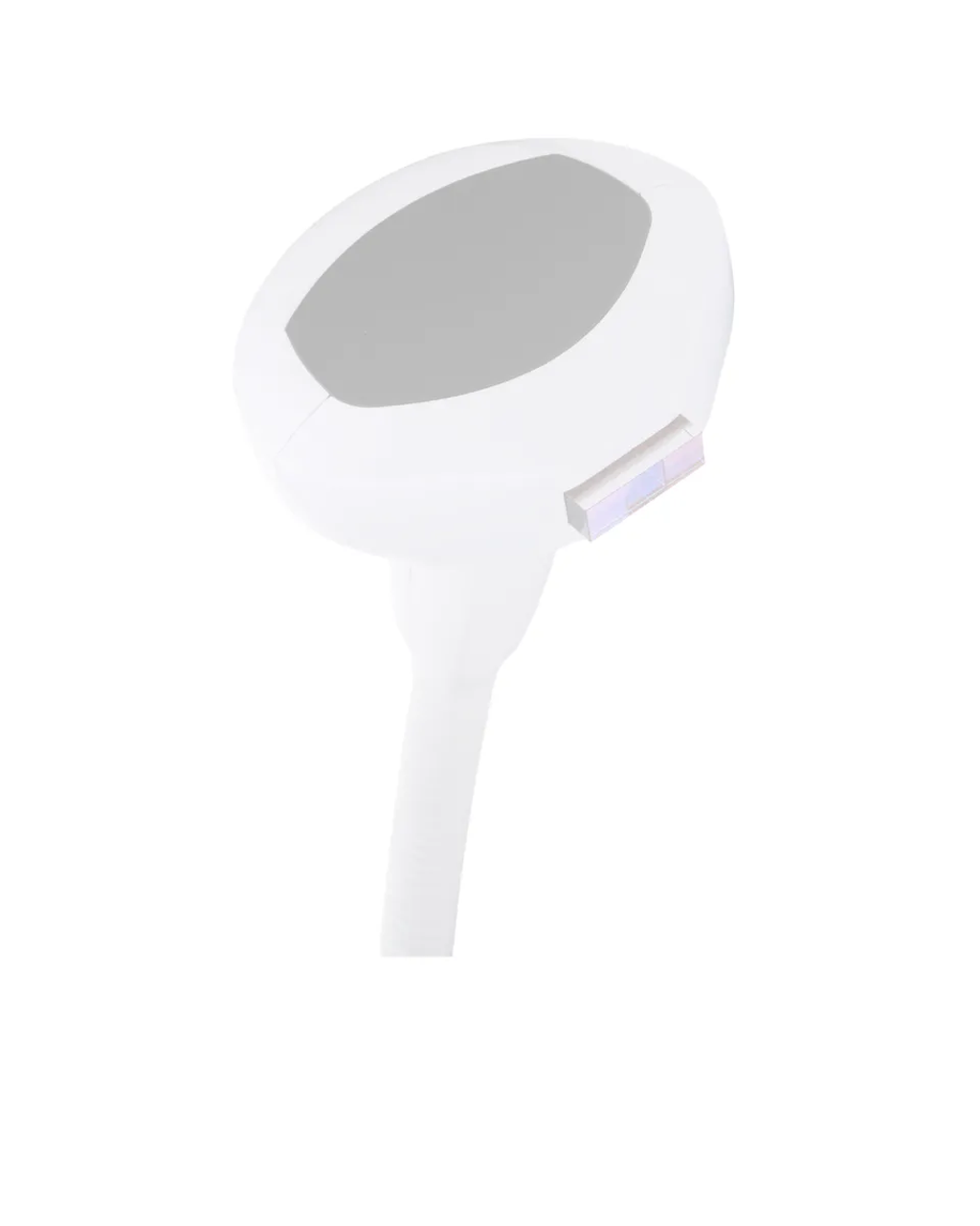 Close-up of a white Lumecca IPL device used for skin tone and clarity treatments at BioRevive Calgary.