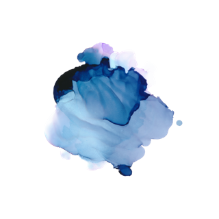 Decorative floral shape
