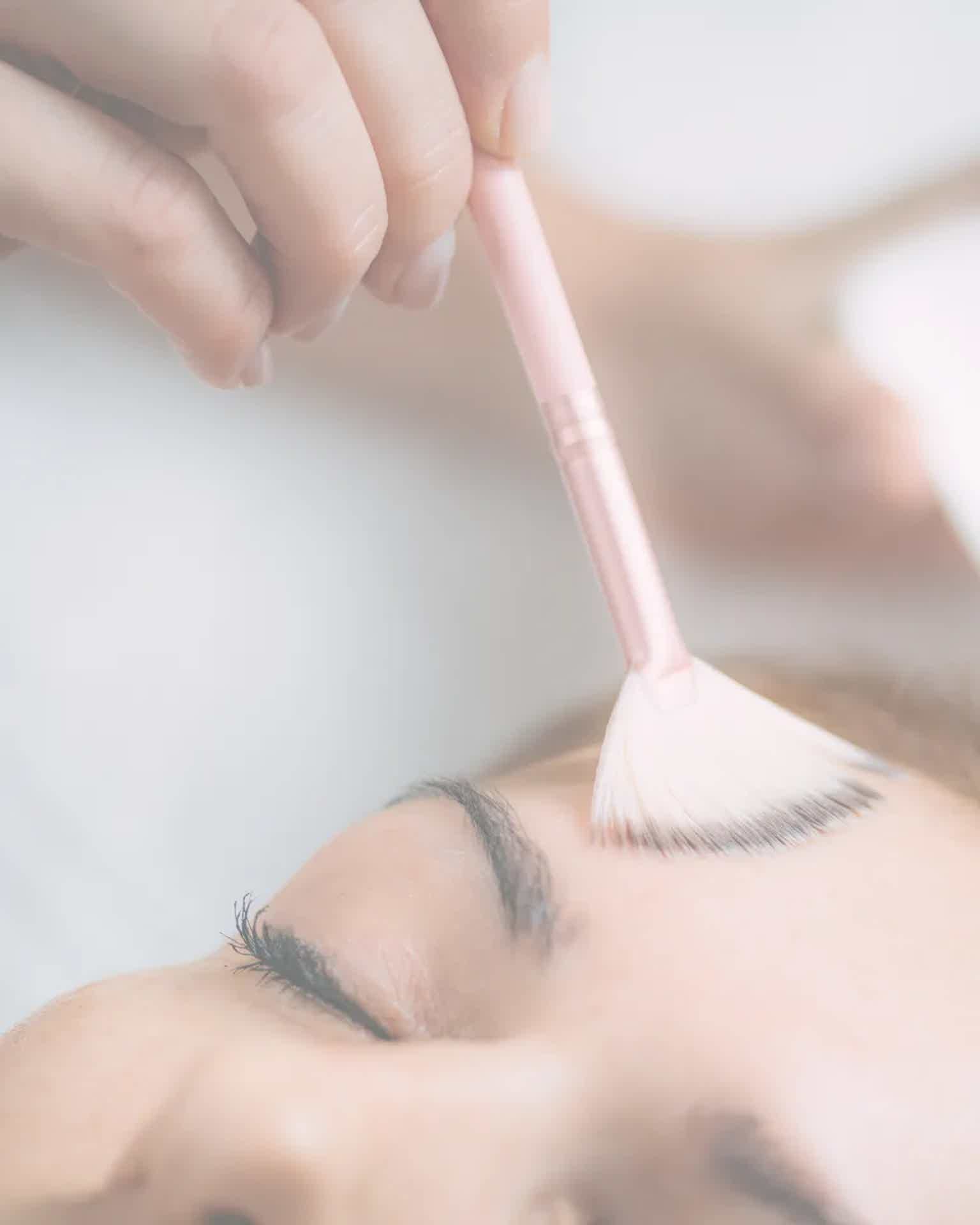 Professional chemical peel treatment using AlumierMD products at BioRevive Regenerative Medicine in Calgary, helping improve skin tone, texture, brightness, and overall skin rejuvenation.
