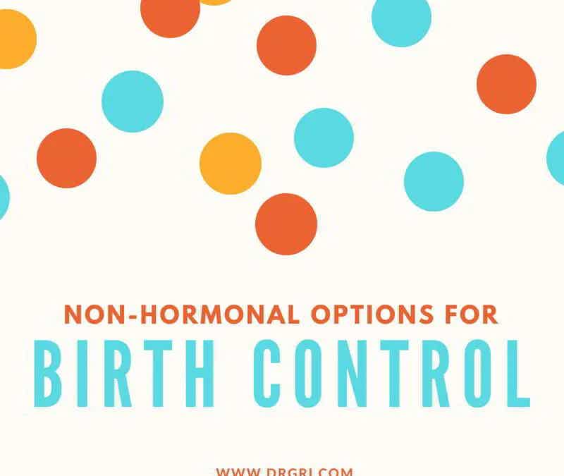 Non-hormonal options for birth control