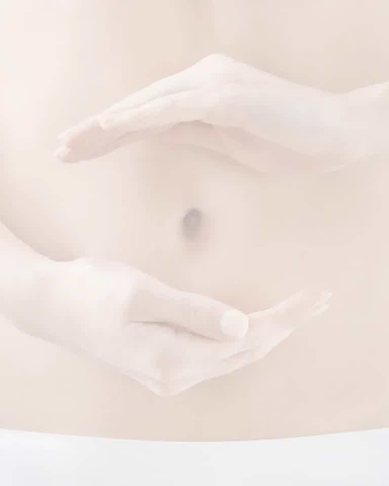 A close-up image of a woman’s midsection representing functional lab testing for gut health at BioRevive Calgary, highlighting advanced diagnostics used to assess digestion, microbiome balance, and overall gastrointestinal wellness.