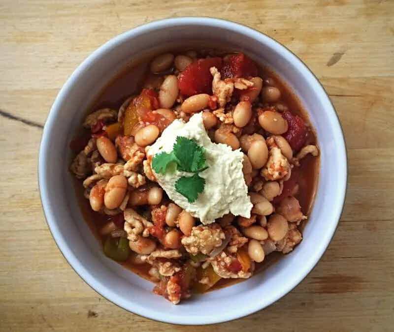 Turkey & White Bean Chili!