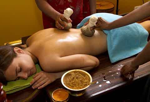 Ayurvedic Therapies : Gharshana (Dry Skin Brushing)
