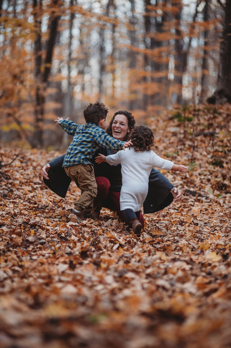 Dr. Andrea with her children