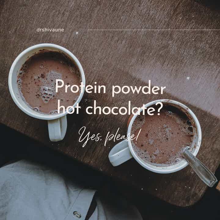Protein Powder Hot Chocolate
