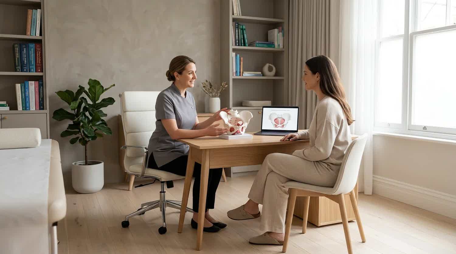 Pelvic floor physiotherapy consultation