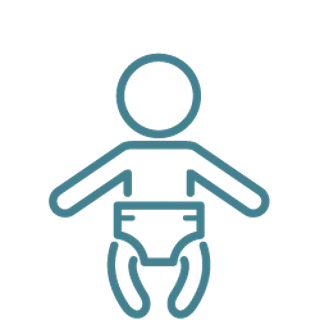 person riding bike icon