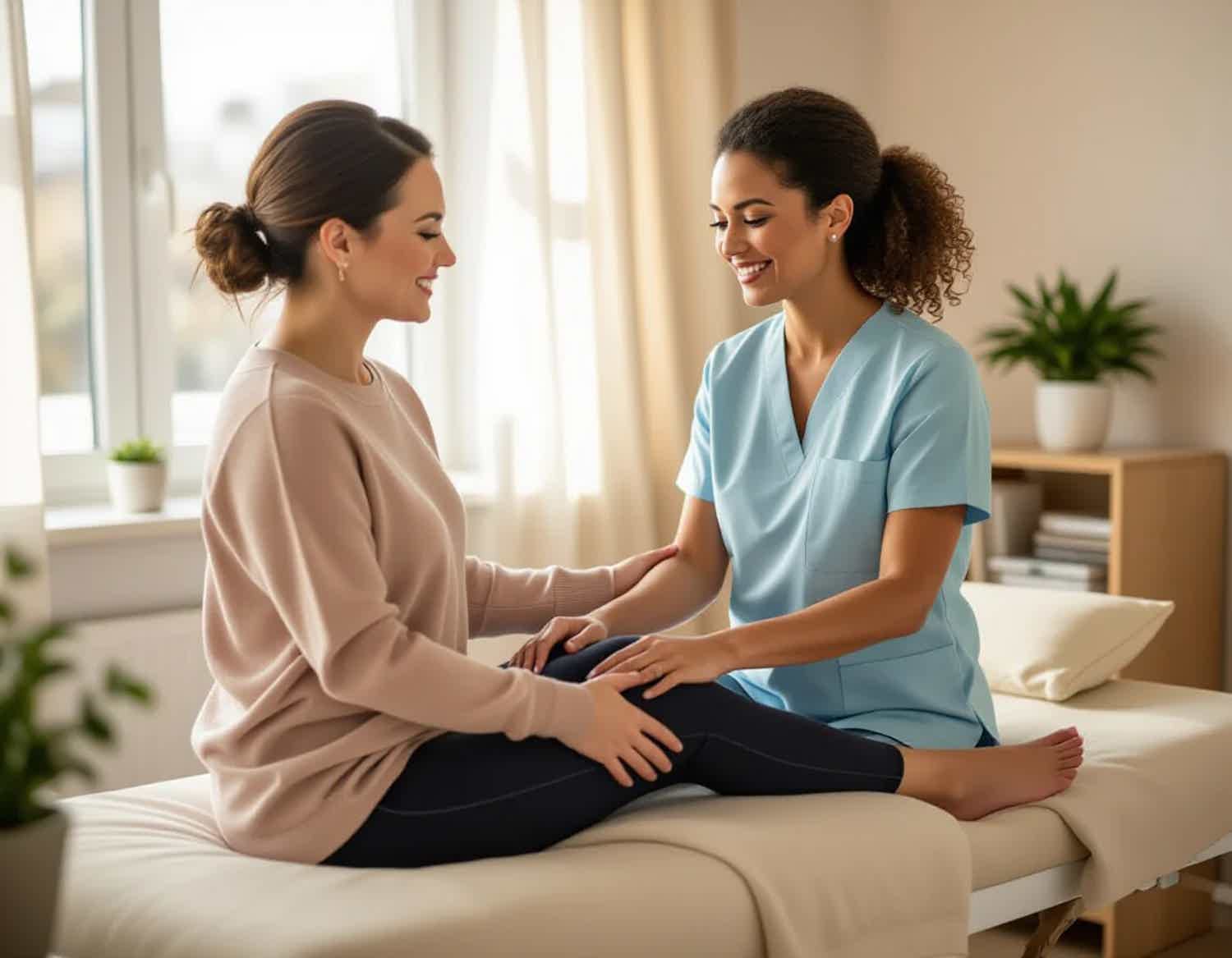 Pelvic health guidance in studio