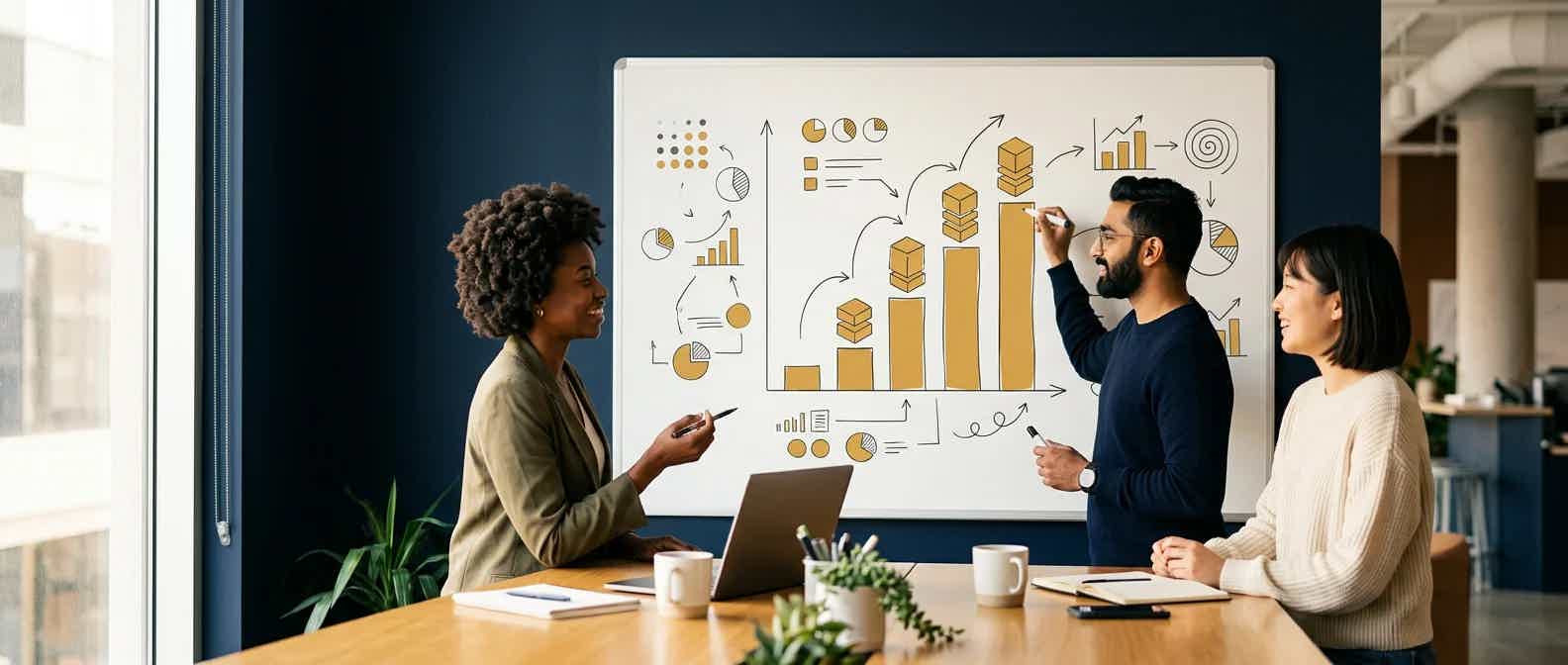 An agency team planning their productized recurring-revenue offer
