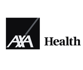AAA Health logo with stylized “AAA” letters and diagonal line on black background.
