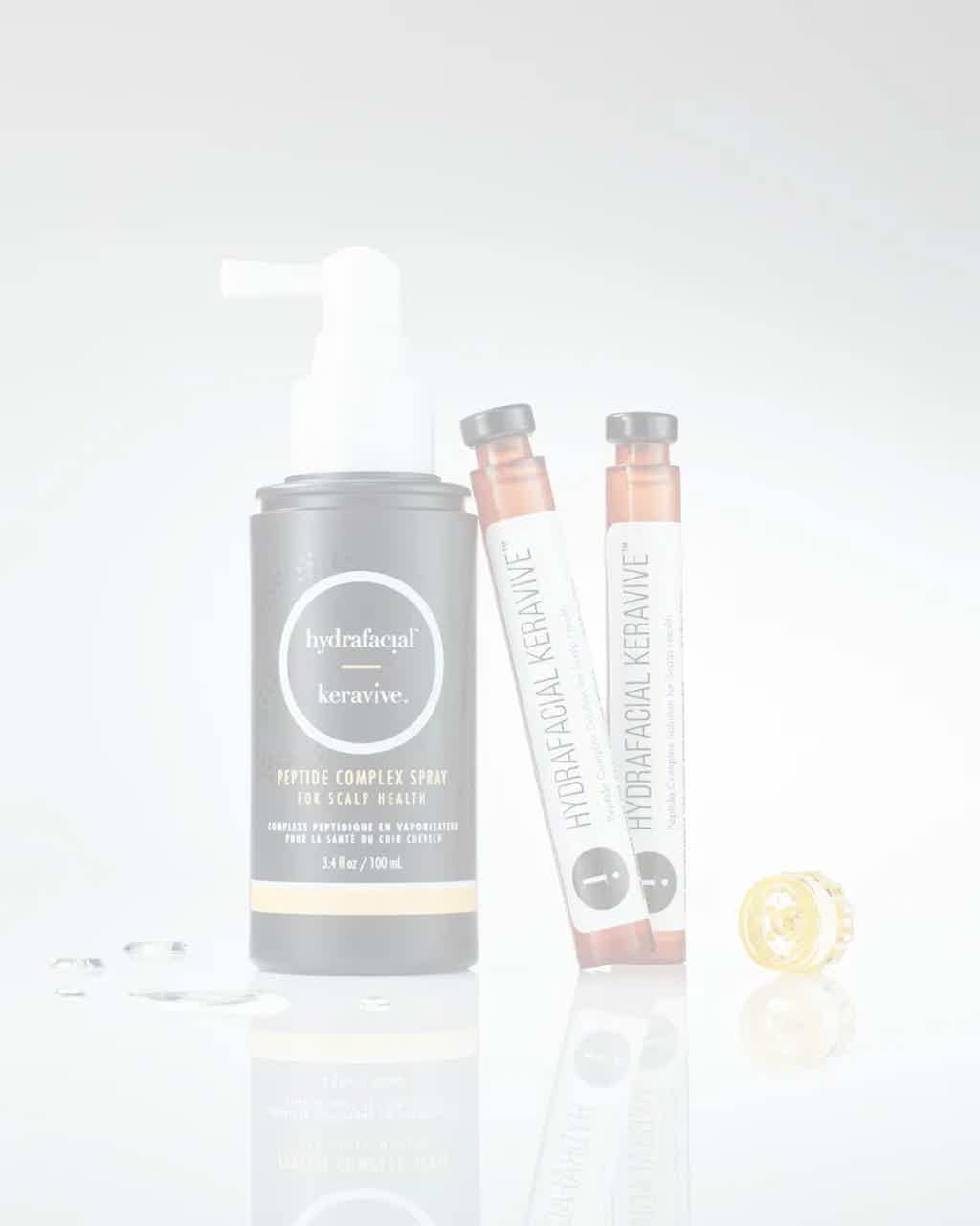 Keravive scalp treatment at BioRevive in Calgary, promoting healthier hair growth and scalp rejuvenation.